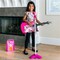 Best Choice Products Kids Electric Musical Guitar Toy Play Set w/ 6 Demo Songs, Whammy Bar, Microphone, Amp, AUX